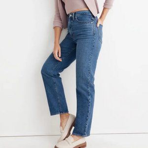 Madewell Perfect Vintage Straight Jeans in Mayfield Wash